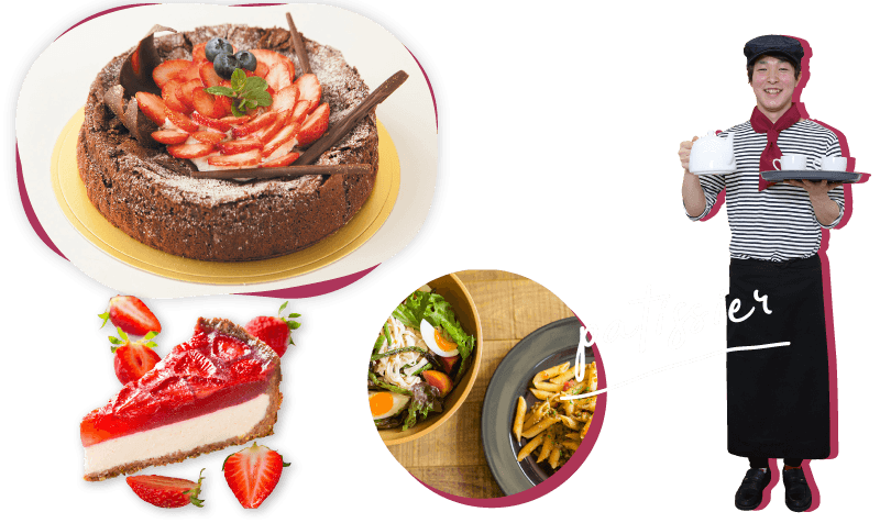 豊富な実習でスイーツのプロフェッショナルになる!