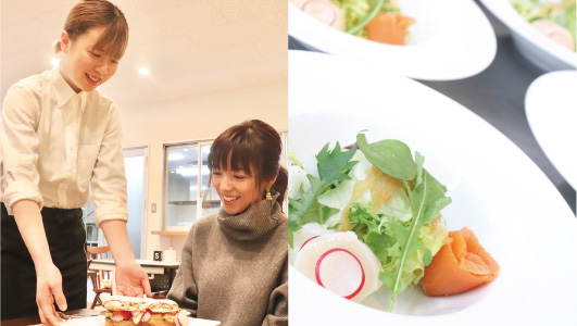 学生レストラン&カフェで実践力を磨ける!