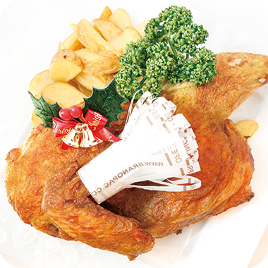 国産若鶏のローストチキン