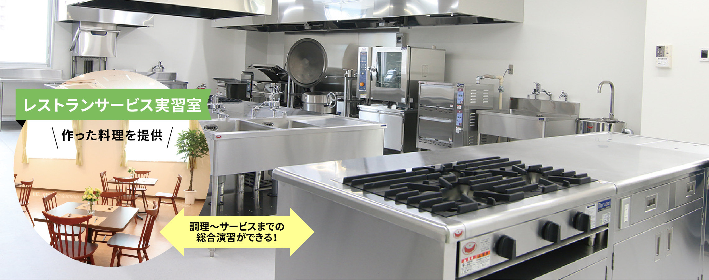 西洋料理実習室