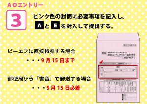 ＡＯエントリ３
