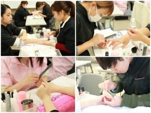 ネイルケアの様子です💅